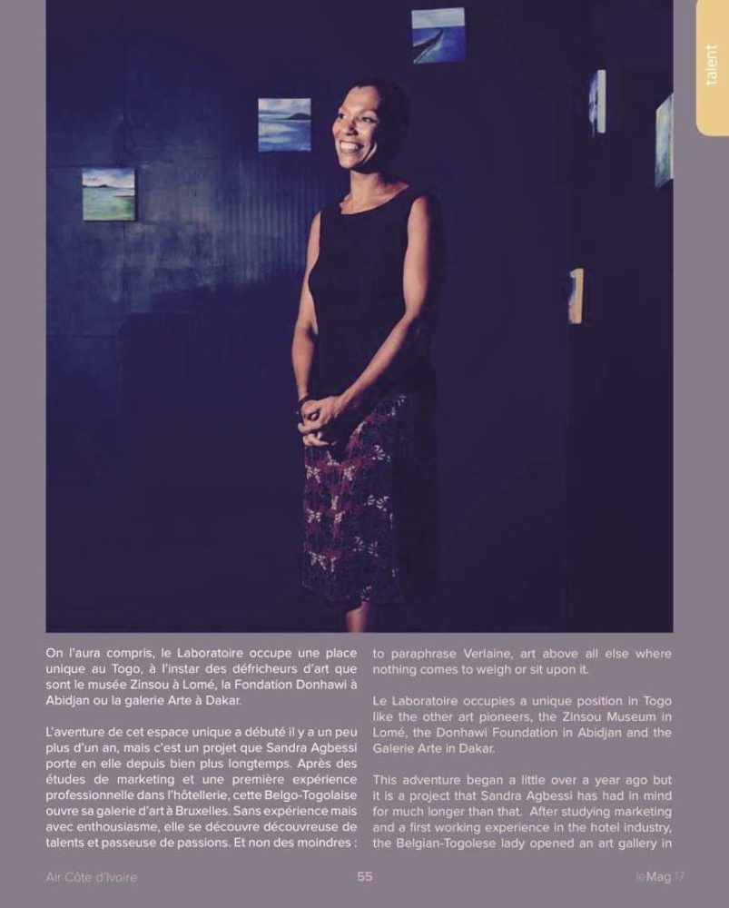 Le Mag . Sandra Agbessi . Decembre 2015 – Page 2